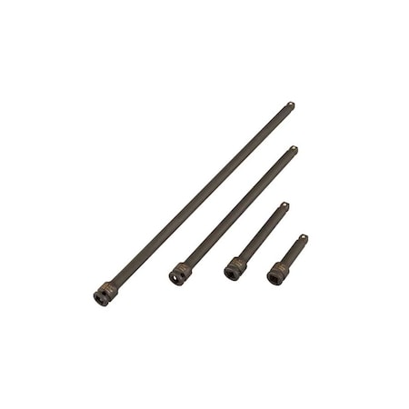 Sunex SKT SET 1/2" DR 4 PC WOBBLE EXT IMP SU2504